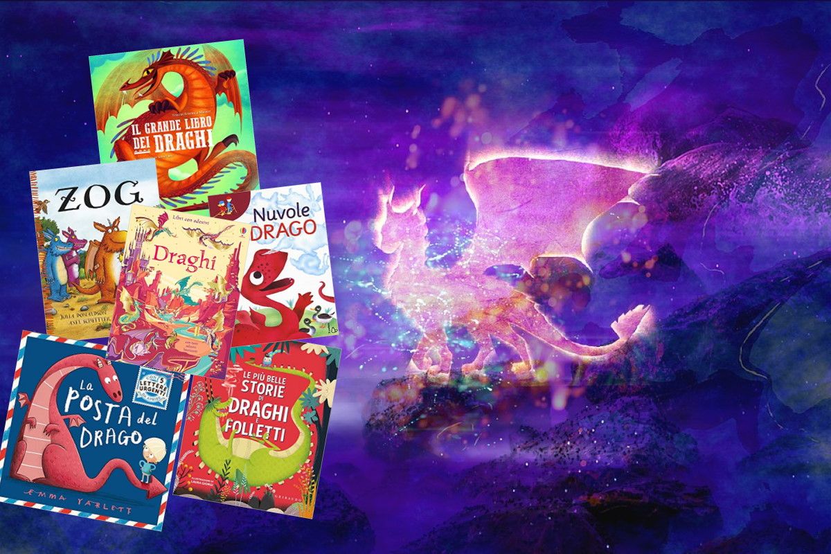 libri per bambini sui draghi