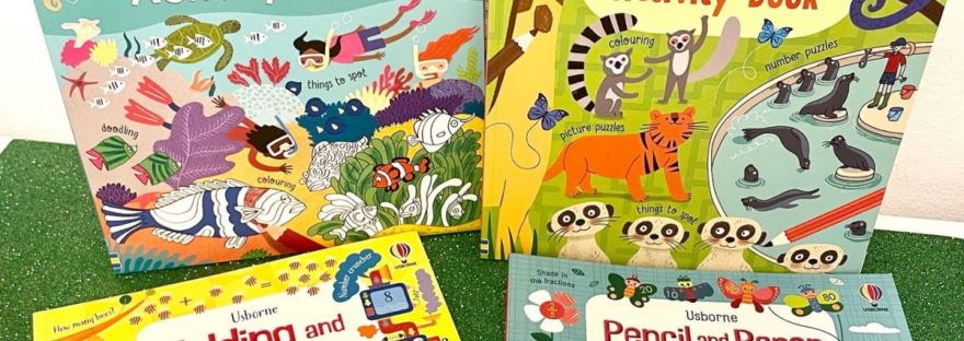 libri di attività per bambini in inglese