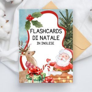 flashcards di natale da stampare in inglese