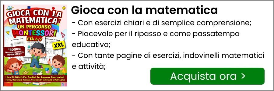 gioca con la matematica un percorso montessori