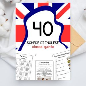 schede didattiche inglese classe quinta