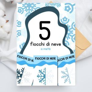 lavoretto fiocchi di neve