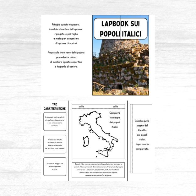 Lapbook Popoli Italici - immagine 2