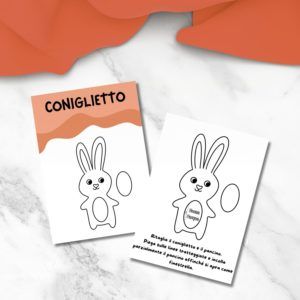 lavoretto coniglio pasquale