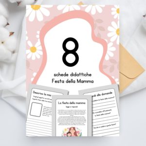 schede didattiche festa della mamma classe seconda