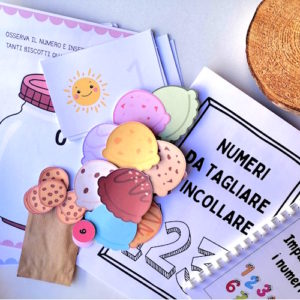 box didattica per bambini imparare i numeri