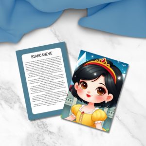 Storia di Biancaneve da stampare per bambini